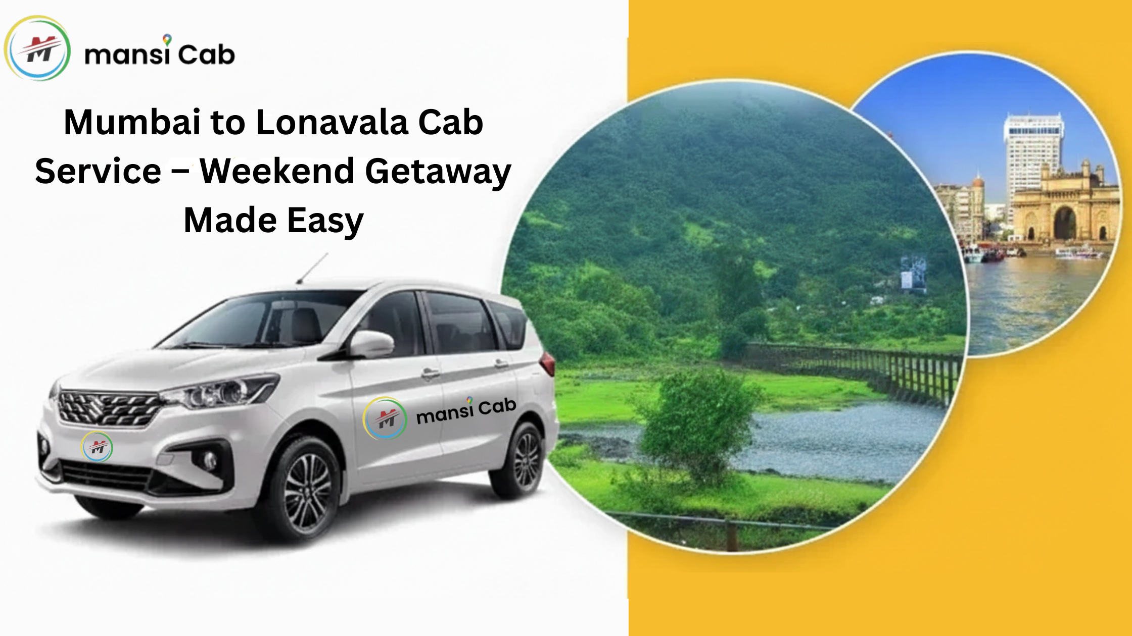 Mumbai to Lonavala Cab Service – Weekend Getaway Made Easy